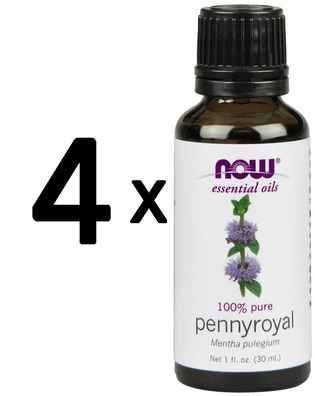 4 x Pennyroyal Oil - 30 ml.