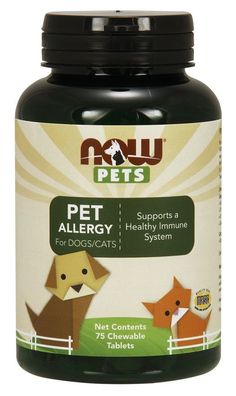Pets, Pet Allergy - 75 chewable tablets