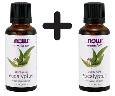 2 x Essential Oil, Eucalyptus Oil - 30 ml.