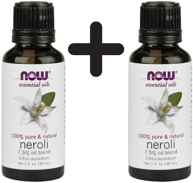 2 x Essential Oil, Neroli Oil - 30 ml.
