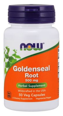 Goldenseal Root, 500mg - 50 caps