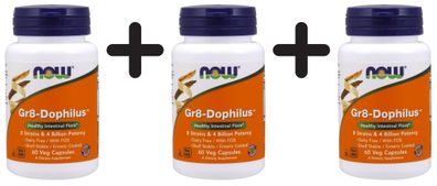3 x Gr8-Dophilus - 60 vcaps