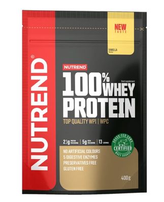 100% Whey Protein, Vanilla - 400g