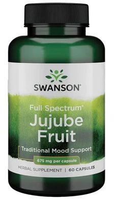 Full Spectrum Jujube Fruit, 675mg - 60 caps