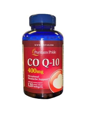 CoQ10, 400mg - 120 softgels
