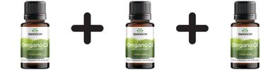 3 x Oil of Oregano Liquid Extract, Alcohol & Sugar Free - 29 ml.