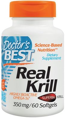 Real Krill, 350mg - 60 softgels