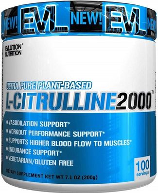 L-Citrulline 2000, Unflavored - 200g
