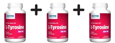 3 x L-Tyrosine, 500mg - 100 caps
