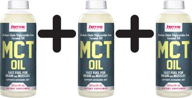 3 x MCT Oil - 591 ml.