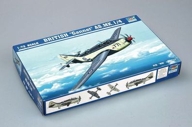 Trumpeter 1:72 1629 British Gannet AS. MK. 1/4