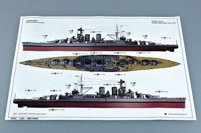 Trumpeter 1:350 5302 HMS Hood