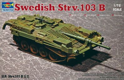 Trumpeter 1:72 7248 Swedish Strv 103B MBT
