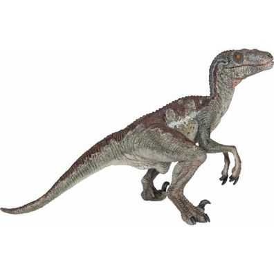 Papo 55023 Velociraptor The Dinosaurs Figurine, Multicolour Multicolor