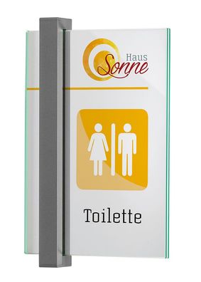 TORINO Türschild DIN A5 hoch, Format: 210x148 mm