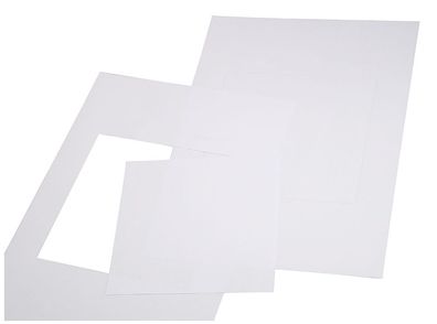 Papiereinlagen für MADRID, Format: 102,5x102,5mm, 10 Stück
