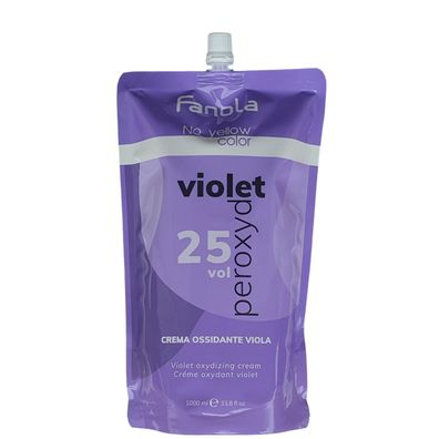 Fanola/ No Yellow Color "Vol.25 7% Violet" Peroxyd 1000ml/ Oxydationscreme