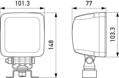 HELLA 1GA 357 116-001 Arbeitsscheinwerfer