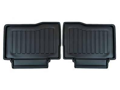 Carbox FLOOR Fußraumschalen hinten für SsangYong Korando C300 SUV 02/19-