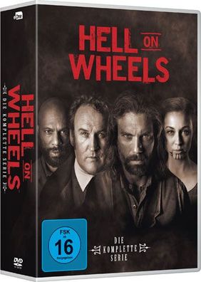 Hell on Wheels - SSN 1-5 (DVD) 17Disc Complete Box, Min: 2349/ DD5.1/ WS - Universal