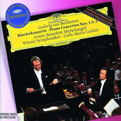 Klavierkonzerte Nr.1 & 3: Ludwig van Beethoven (1770-1827) - DGG - (CD / Titel: H-Z