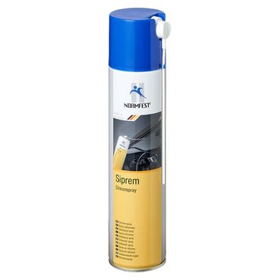 Normfest Siprem Silikonspray Silikon Spray Premium für Kunststoff 1x400ml