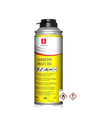 Elaskon Multi 80 Spray 400ml Rostlöser silikonfrei Waffenöl Schmiermittel Pflege