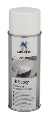 Normfest 1K Epoxy Grundierung mit Roststoppfunktion weiß 400 ml