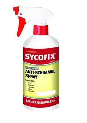 Sycofix Anti Schimmel Spray 500ml Schimmel Entferner chlorhaltig