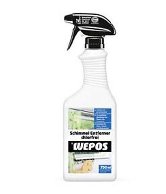 WEPOS Schimmel Entferner 750ml Chlorfrei Anti Schimmel Spray
