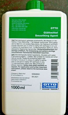1l Otto Chemie Glättmittel für Silikon Fugen (Polyurethan und Polymer) Silicon