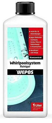 WEPOS Whirlpool System Reiniger 1l Konzentrat Desinfektion