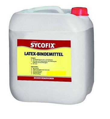 2l Sycofix Latex Bindemittel farblos Versiegelung Zusatz Leim - und Kalk Farbe