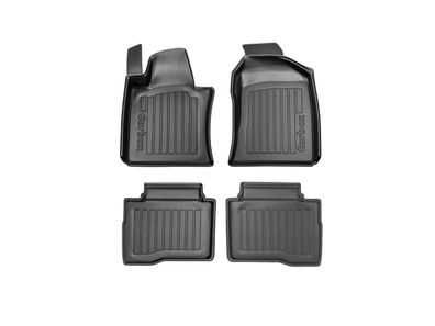 Carbox FLOOR Fußraumschalen vorne & hinten für SsangYong Korando C300 SUV 02/19-