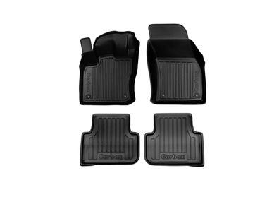 Carbox FLOOR Fußraumschalen vorne & hinten für VW Tiguan AD1 SUV 01/16-