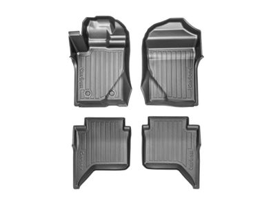 Carbox FLOOR Fußraumschalen vorne & hinten für Ford Ranger MK4 Pick-up 11/22-