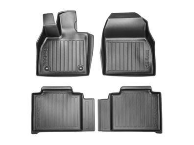 Carbox FLOOR Fußraumschalen vorne & hinten für Toyota bZ4X EAM1 SUV 07/22-