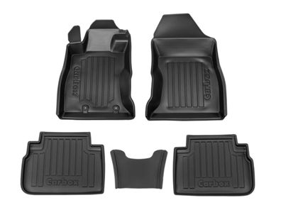Carbox FLOOR Fußraumschalen vorne & hinten für Subaru Forester SK SUV 04/18-