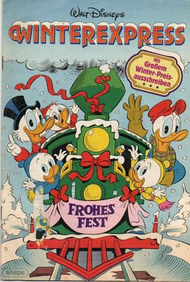 Micky Maus Sonderheft Winterexpress Comics Nr 50 von 1986 Walt Disney Vintage Sammeln