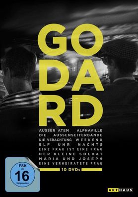 Jean-Luc Godard Edition (10 Filme) - Kinowelt GmbH 0505856.1 - (DVD Video / Drama ...
