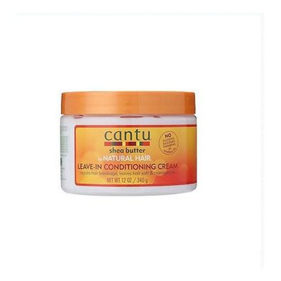 Cantu Natural Hair Leave-In Conditioner Cream Jar 12 Ounce 354ml