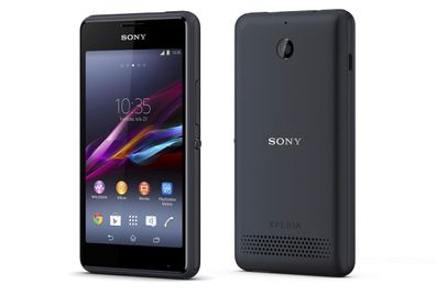 Sony Xperia E1 D2005 Black Schwarz 4GB Android Smartphone Wie Neu in OVP