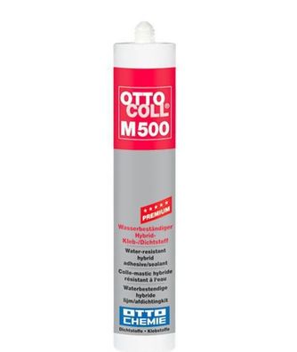 Ottocoll M500 Montagekleber Premium Hyprid Kleb - / Dichtstoff 310ml schwarz