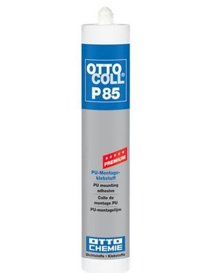 Ottocoll P85 PU - Montage Klebstoff transparent 310ml Kleber