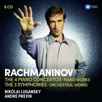 Sergej Rachmaninoff (1873-1943) - Symphonien, Klavierkonzerte, Orchesterwerke, Klavi