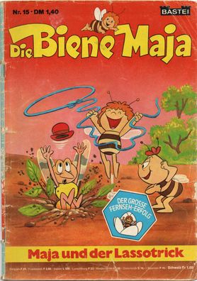 Biene Maja Comics Heft Nr 15 von 1975 Maja und Lassotrick Vintage Sammlerheft