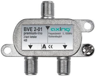 Axing BVE 2-01 BK Verteiler 2-fach