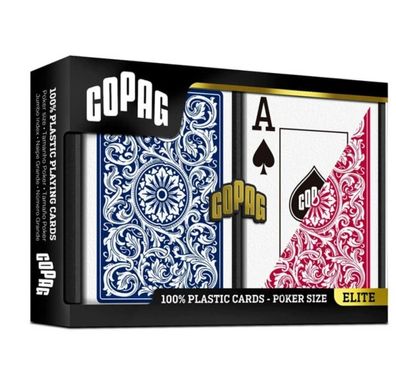 Copag Spielkarten 1546 Doppeldeck Plastikkarten Pokerkarten Poker Casino Jumbo