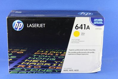 HP C9722A HP641A Toner Yellow LaserJet 4600 / 4650 -B