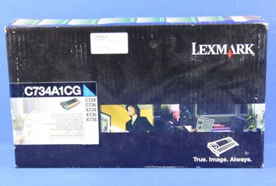 Lexmark C734A1CG Toner Cyan C734 X734 -B